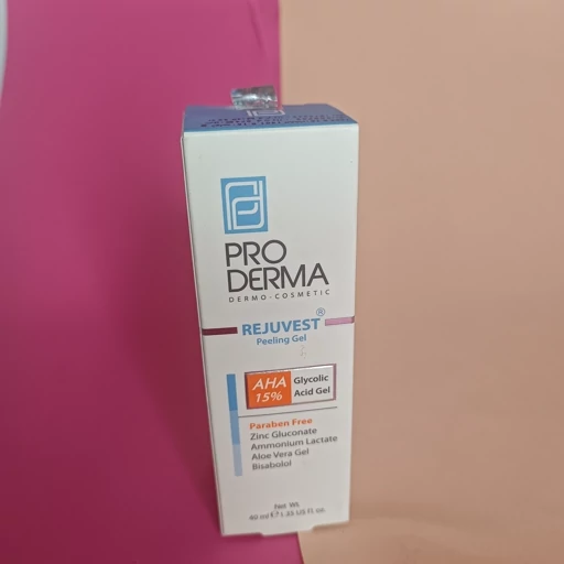 CqBQwPA4w6HZsBJZ3NNGppp5RACjrotOCTbzIAmeBSpPPffJ5z.jpg_512X512X70.jpg ژل لایه بردار AHA 15 درصد پرودرما - تصویر 1