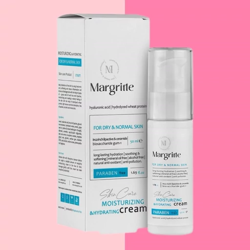 LnqiTPIput9lvQBKw2EmbFaFum3ihgcva0O4RRfijXH0SJUvXI.jpg_512X512X70.jpg کرم آبرسان و مرطوب کننده قوی پوست های نرمال و خشک مارگریت - تصویر 1