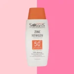 لوسیون ضد آفتاب فیزیکال مناسب بارداری و کودکان و بعد لیزر زینک نیوژن spf50 حجم 100 میلی آردن سولاریس - تصویر 3