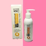 ژل ضد آفتاب بی رنگ 120 میلی پمپی spf50 مانسریک