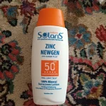 لوسیون ضد افتاب و التیام بخش فیزیکال spf50 با حجم 100 میل مناسب پوست حساس و بارداری و بعد لیزر های پوستی