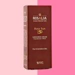 ضد آفتاب رنگی بژ روشن رزا سان spf 50 و 40 میل رزالیا مخصوص پوست خشک و حساس - تصویر 4