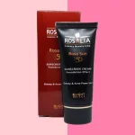 ضد آفتاب بژ روشن رنگی رزاسان 40 میل spf 50 رزالیا پوست چرب