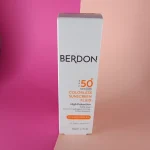 کرم ضد آفتاب پوست چرب بی رنگ spf50 بردون berdon - تصویر 2