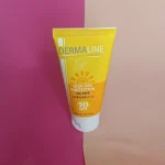 ضد آفتاب بی رنگ فاقد چربی spf50 درمالاین - تصویر 2