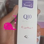کرم ضد چروک و روشن کننده حاوی Q10 کیوتن و ویتامین سی دکتر ژیلا